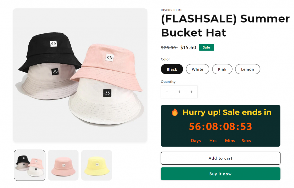 Shopify Flash Sale, BOGO Discount & Free Gift