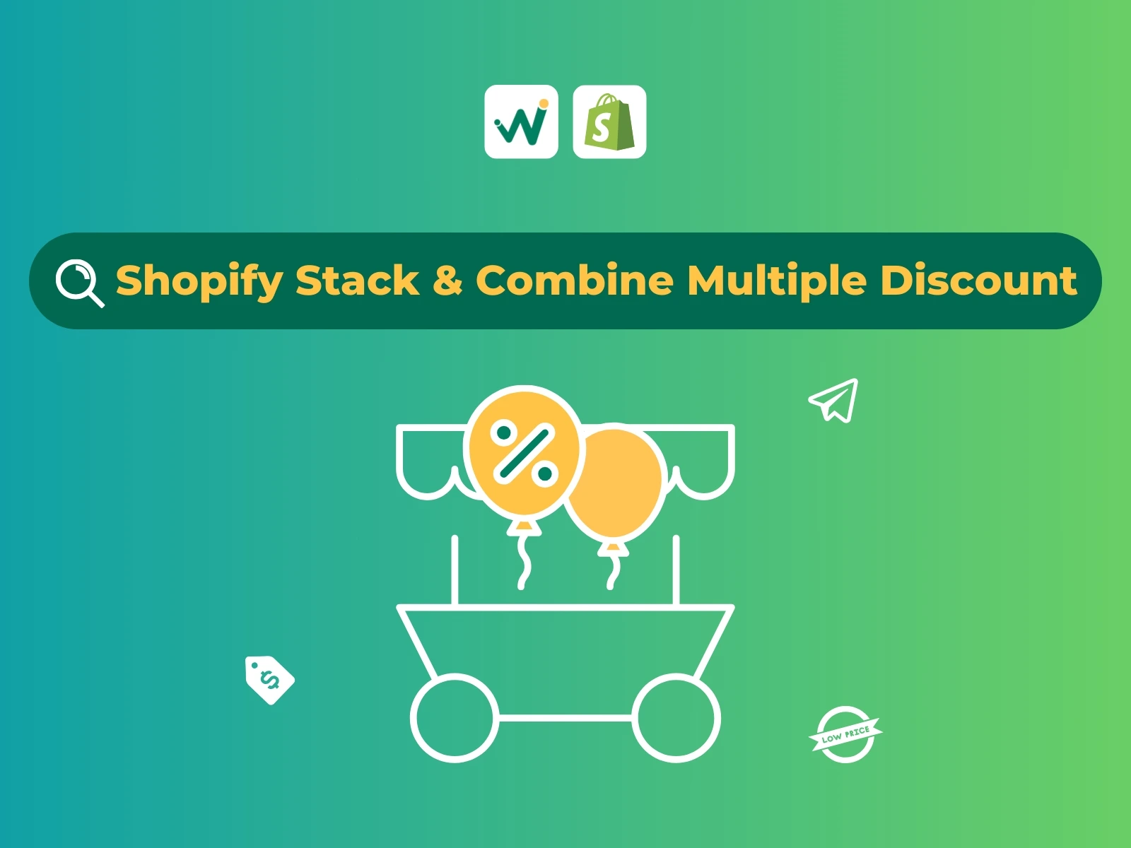 Shopify stack and combine multiple discounts