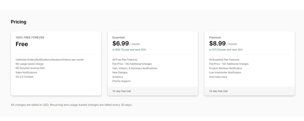 pricing Sales Popup ToastiBar