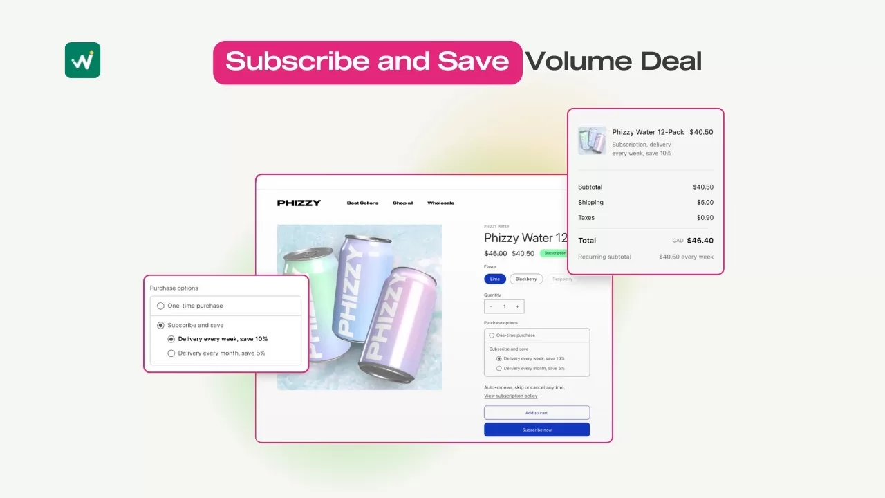 The "Subscribe and Save" Volume Deal (New!)