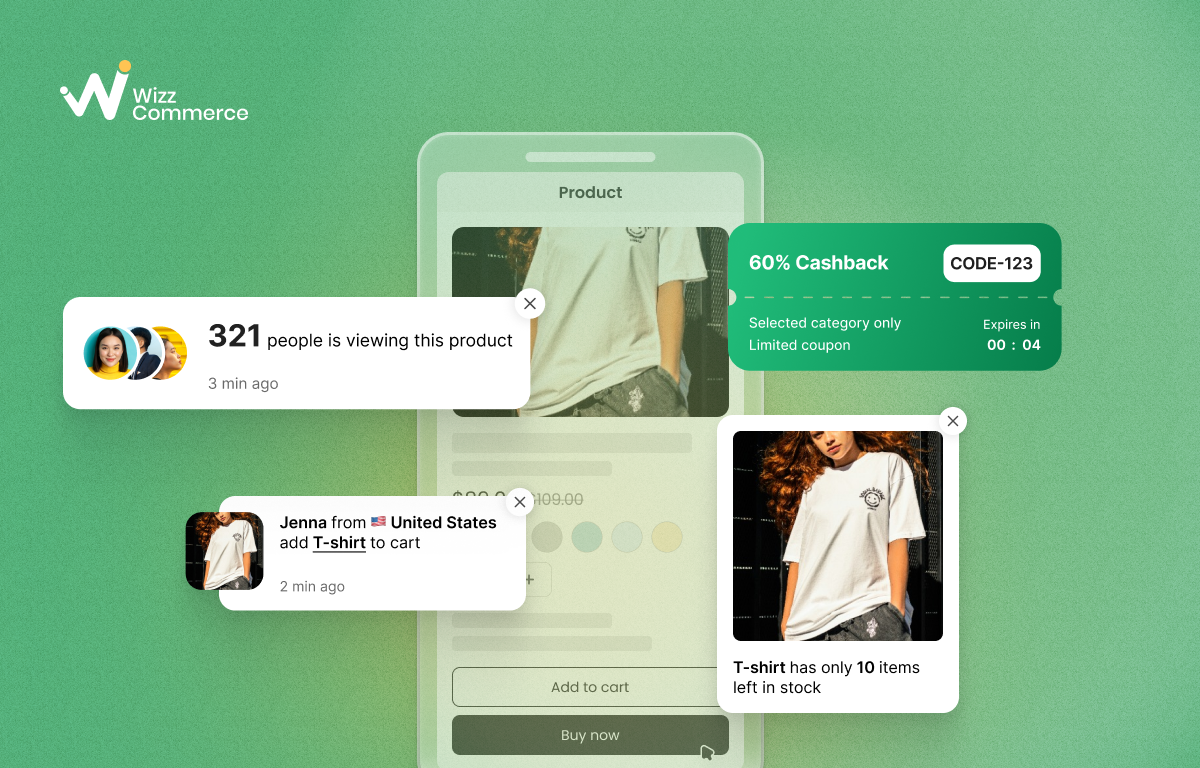 Use fake notification plugins to trigger FOMO