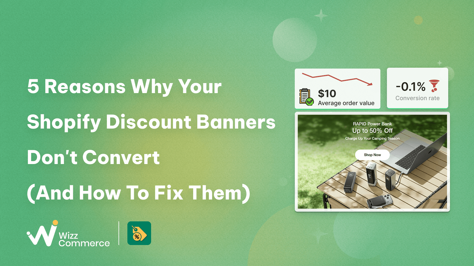 5 Reasons Why Your Shopify Discount Banners Dont Convert