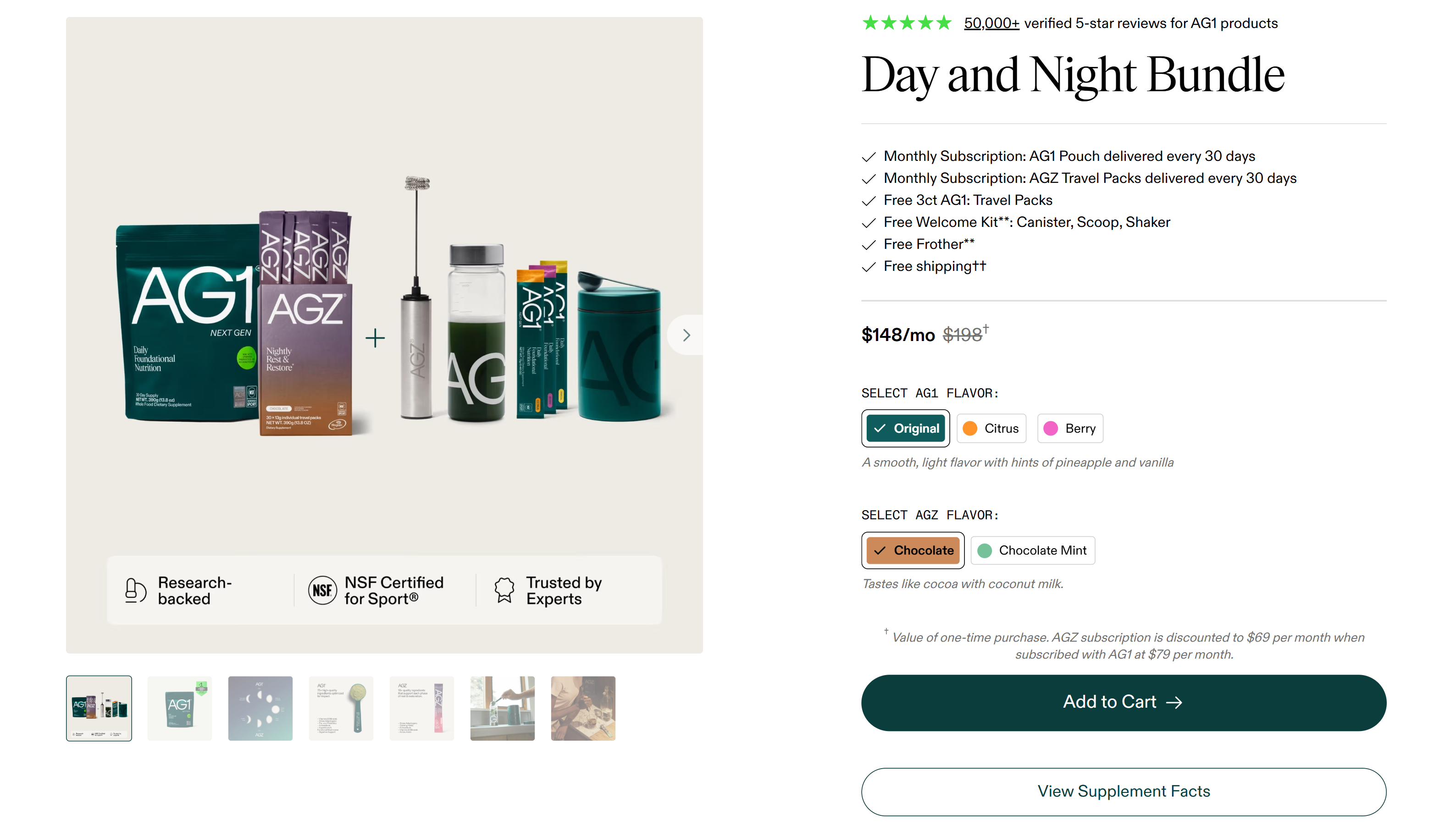 Day and Night Bundle from AG1