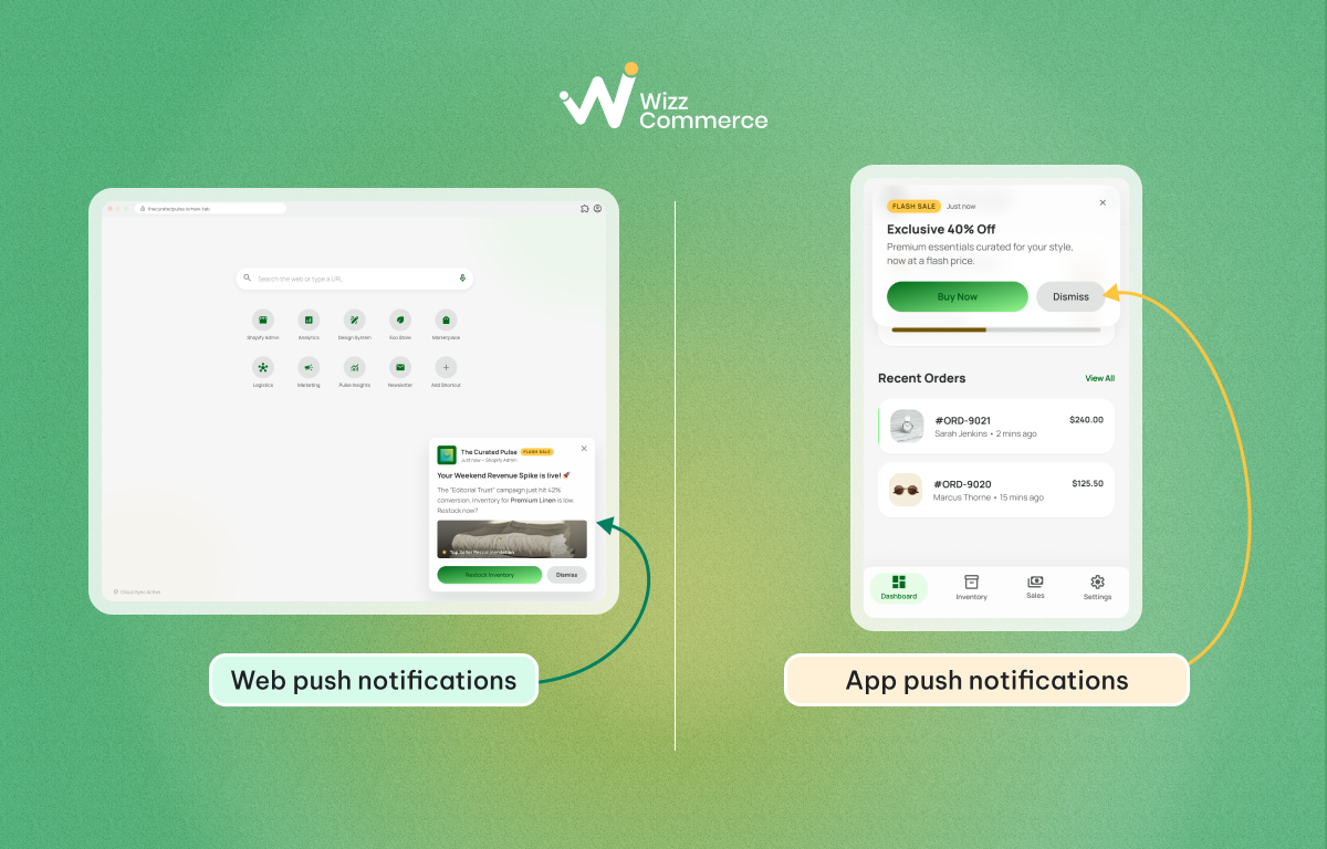 Web Vs App Push Notification