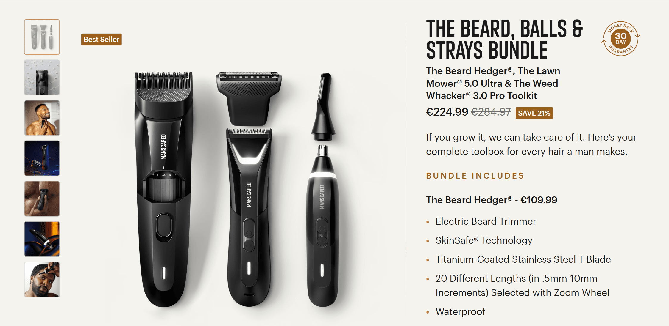 An example of fixed bundling,
