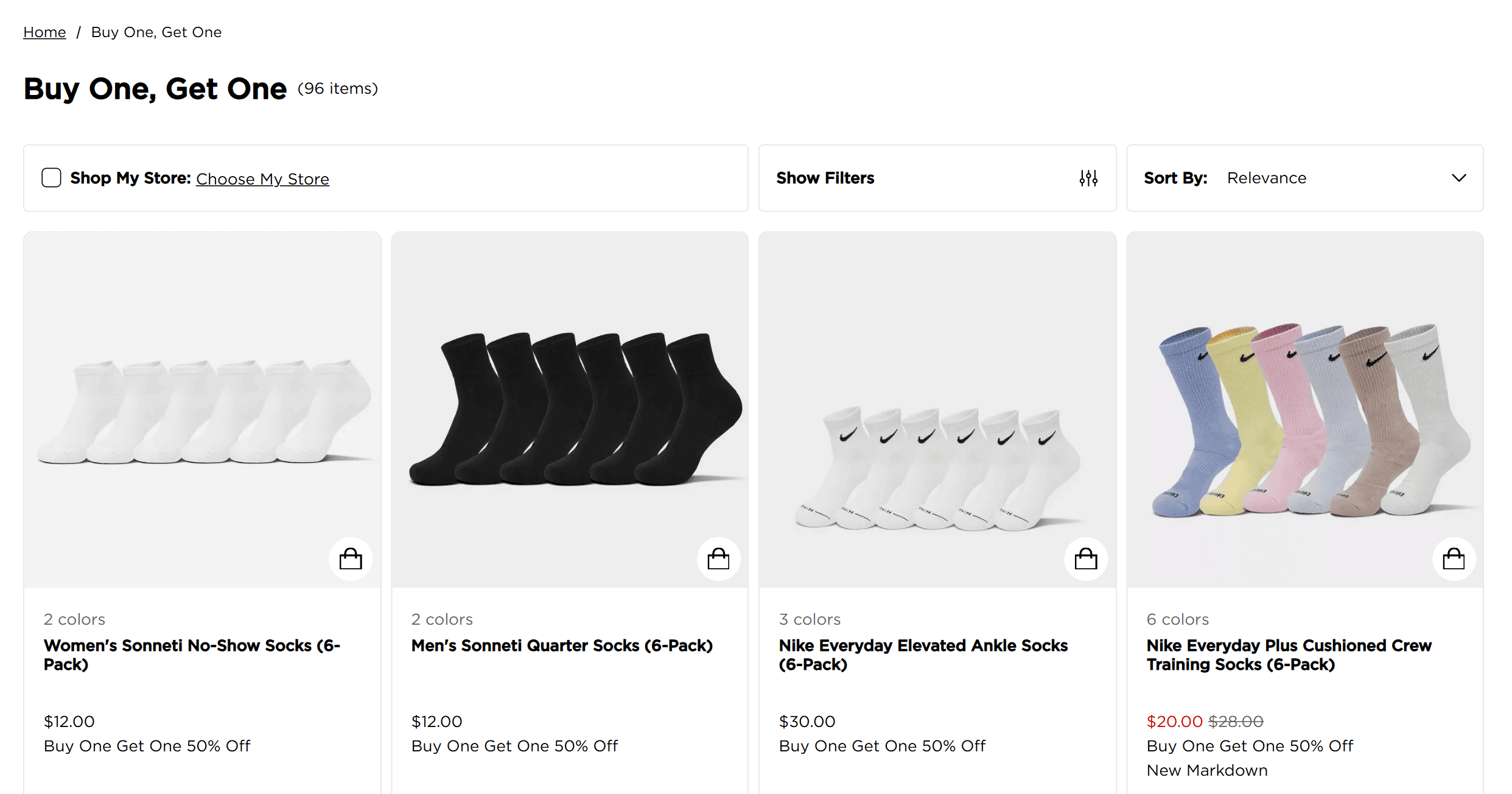 Run a BOGO campaign during mid-year sale.