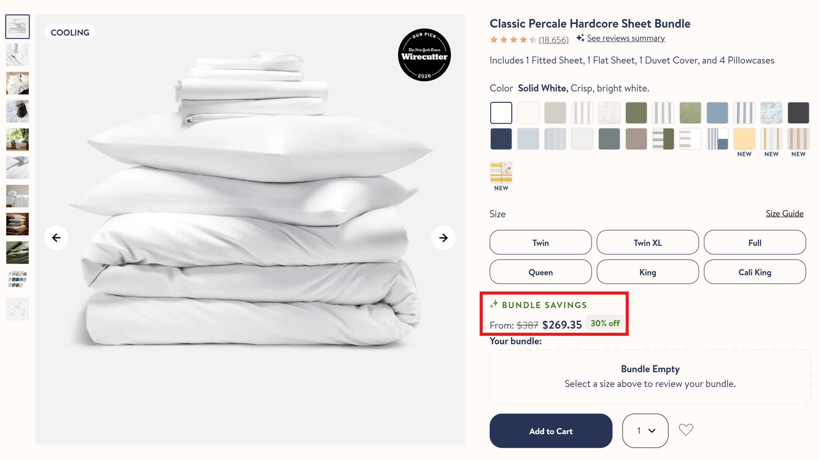 A customer shopping for a bundle will receive 30% discount.